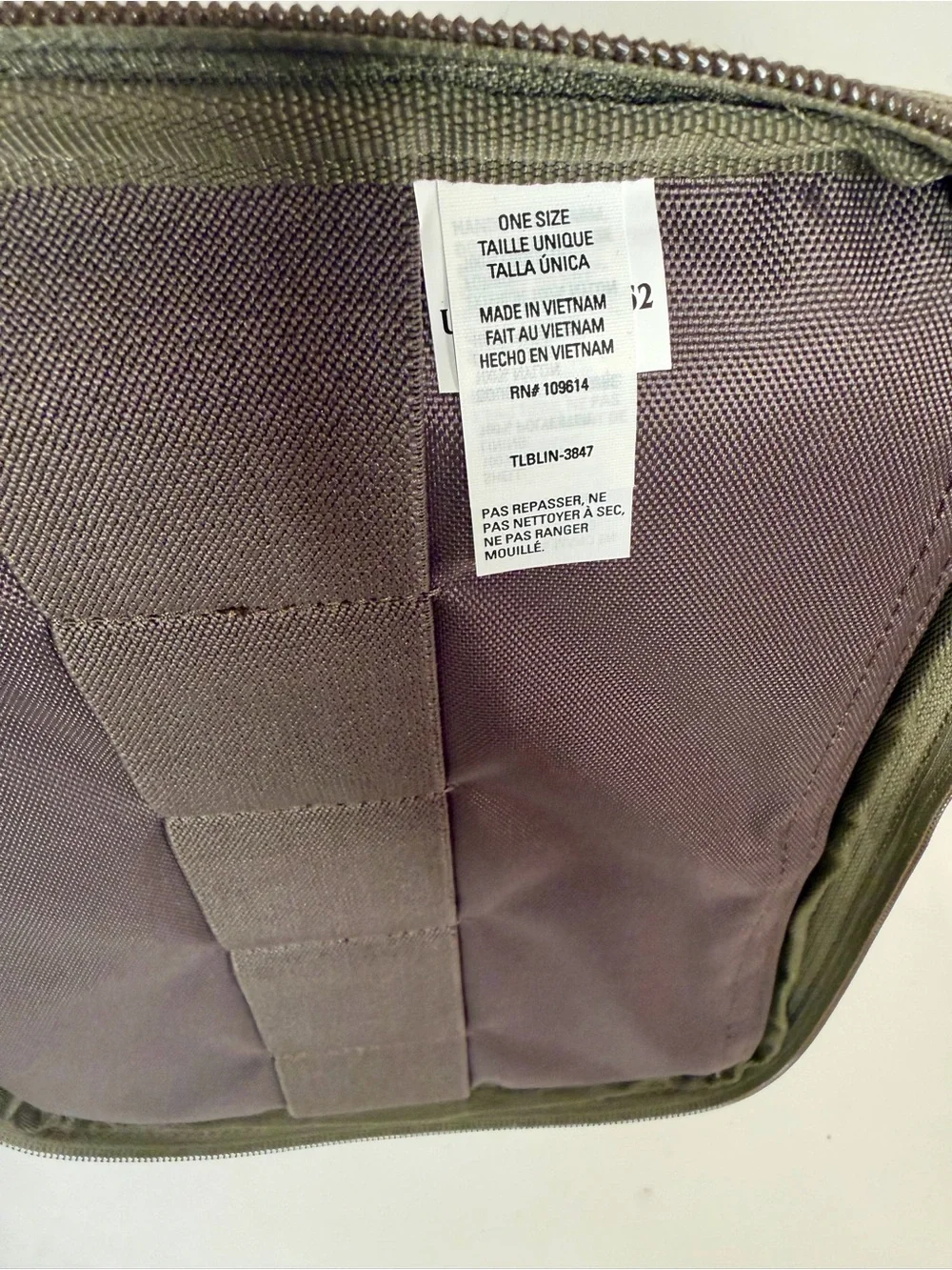 5.11 Single Pistol Case, Ranger Green 9”H x 12”L x 3” Deep Range Bag Full Zip